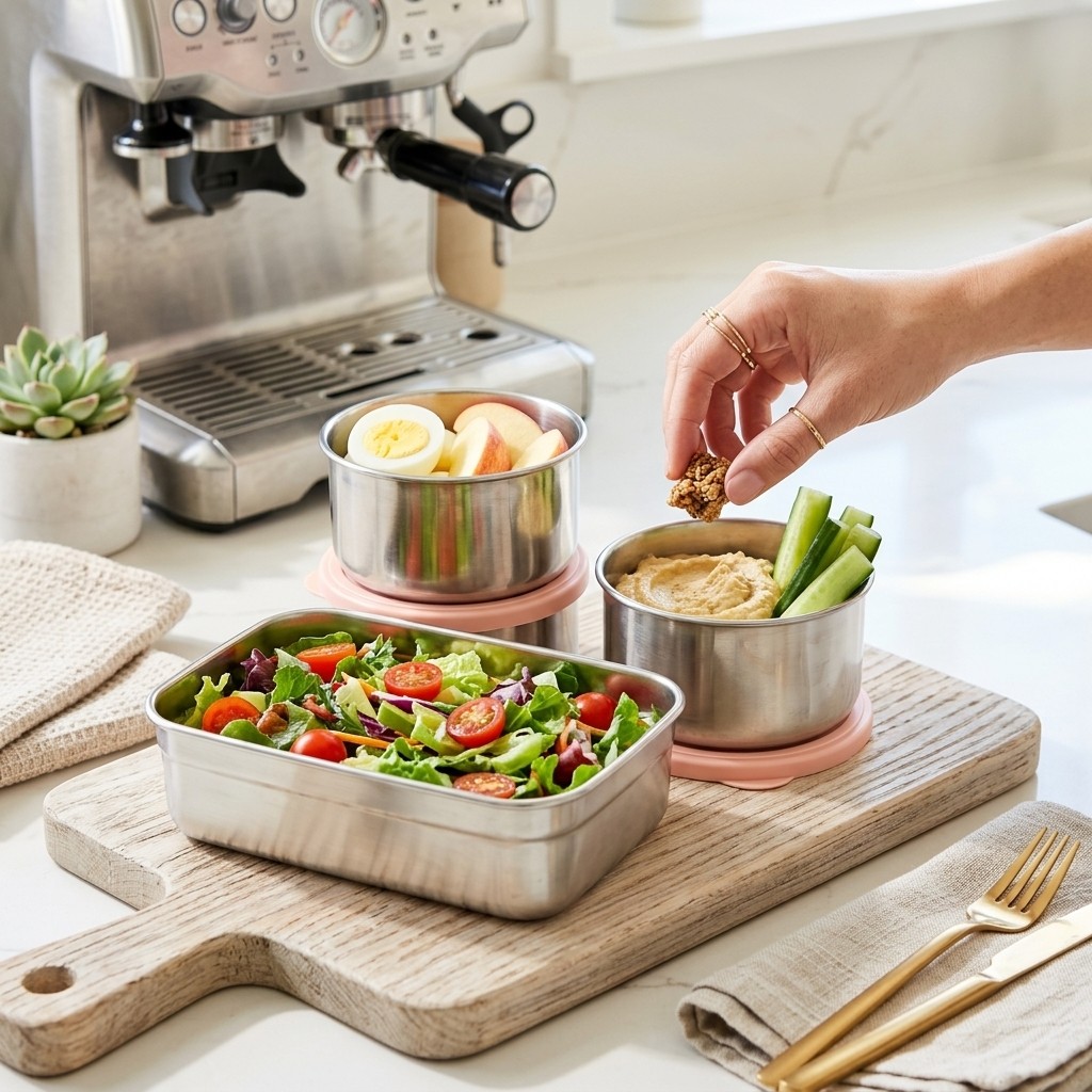 Набор ланч-боксов из нержавеющ – обзор и цена Meal Prep Ideas