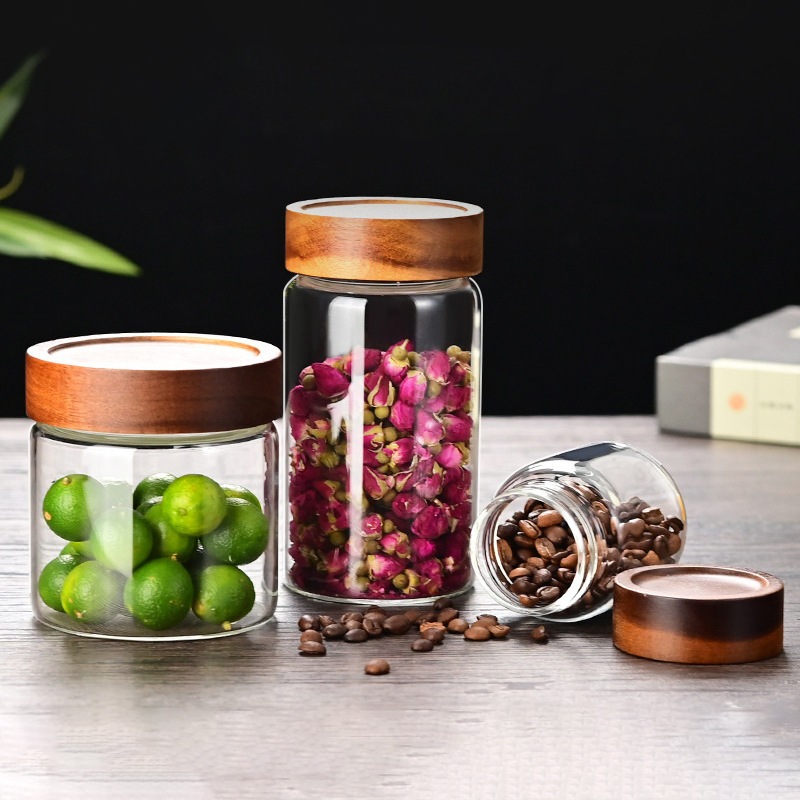 Контейнер для хранения кофейны – обзор и цена Glass Container Set