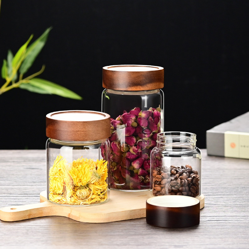 Контейнер для хранения кофейны – обзор и цена Glass Container Set