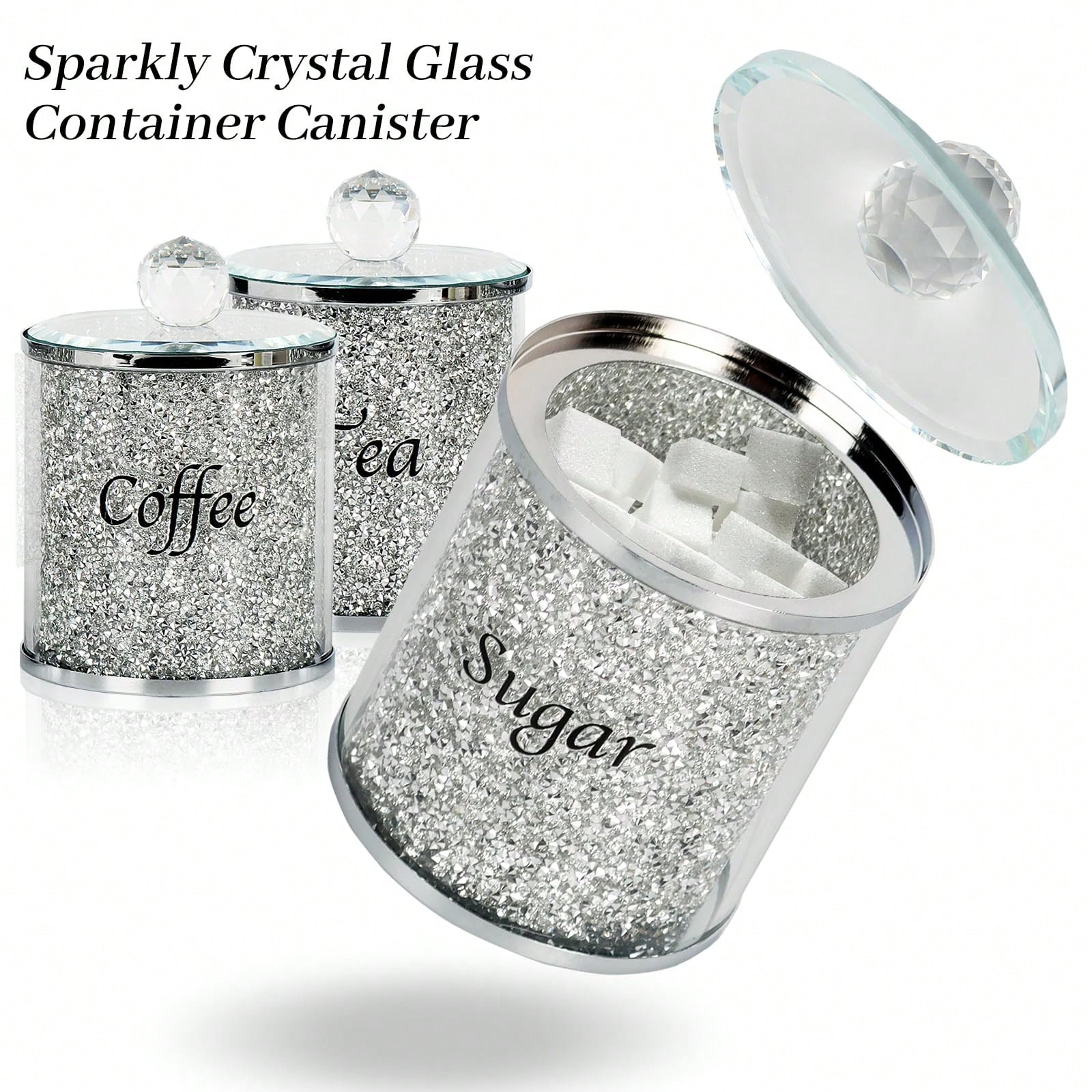 Набор банок для кофе, сахара и – обзор и цена Glass Container Set