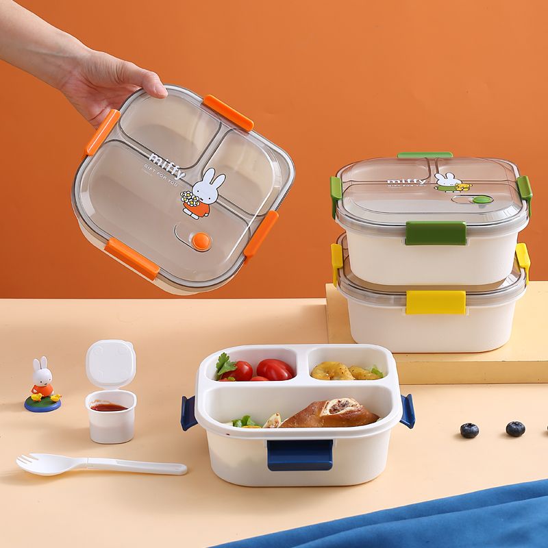 Милый мультяшный ланч-бокс Миф – обзор и цена Meal Prep No Microwave