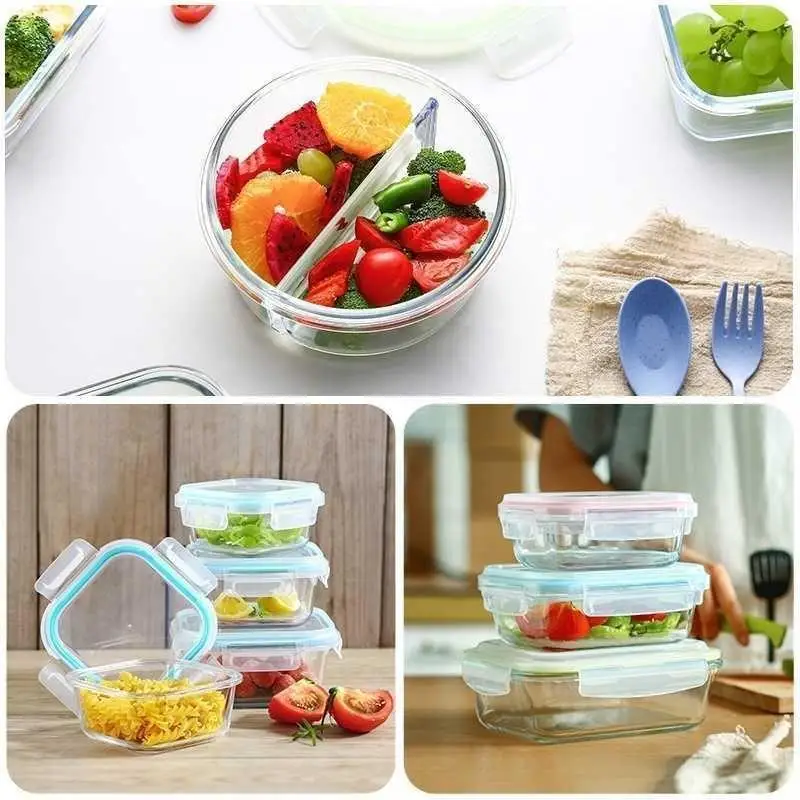 Набор портативных контейнеров  – обзор и цена Glass Container Set