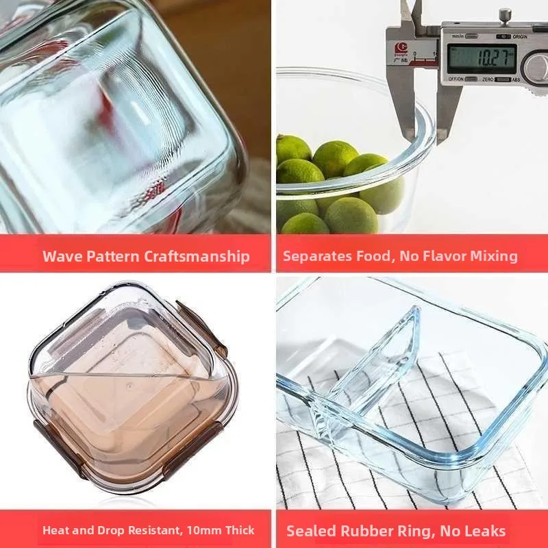 Набор портативных контейнеров  – обзор и цена Glass Container Set