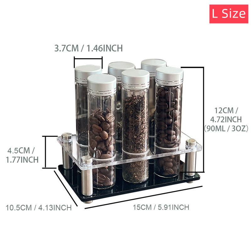 Контейнер для хранения кофейны – обзор и цена Glass Container Set